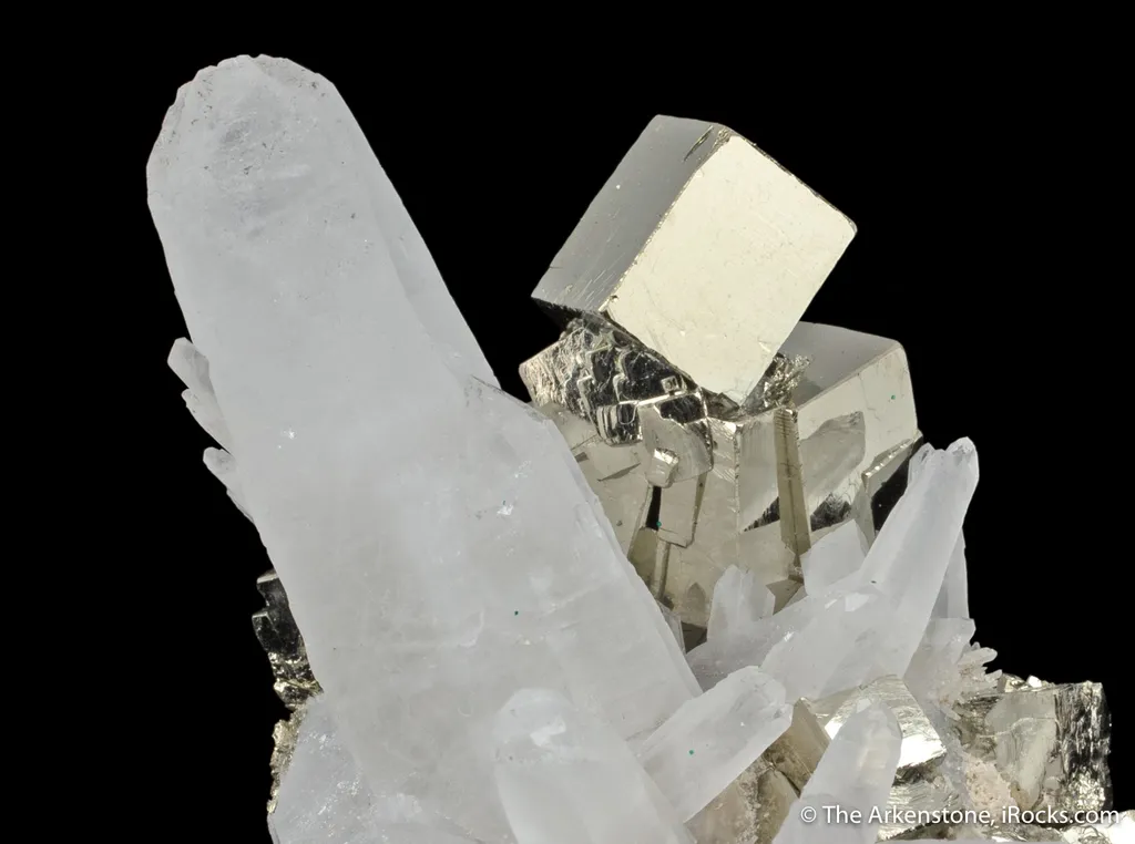 Pyrite with Quartz image