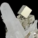 Pyrite with Quartz - image 1