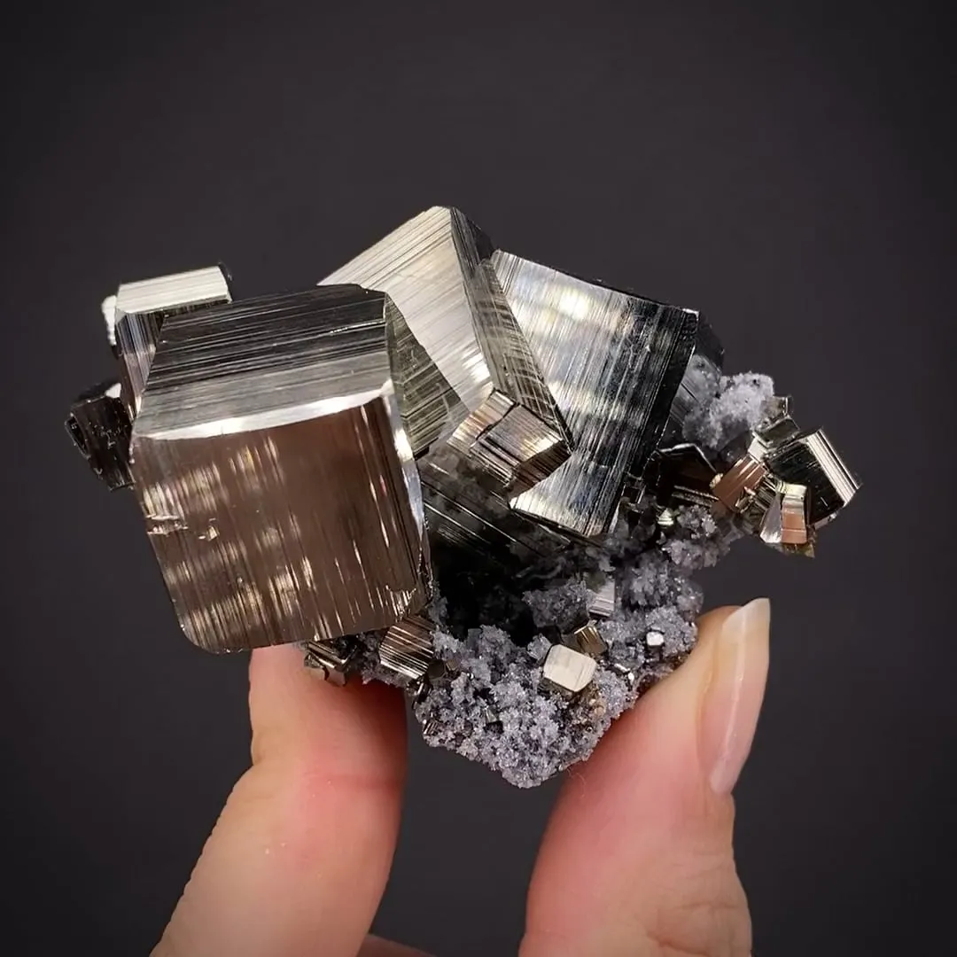 Pyrite with Quartz - image 1