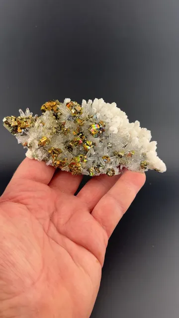 Pyrite with Quartz, Dolomite