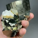 Pyrite with Quartz, Dolomite - image 2