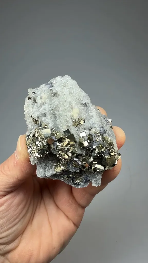 Pyrite with Quartz - image 2