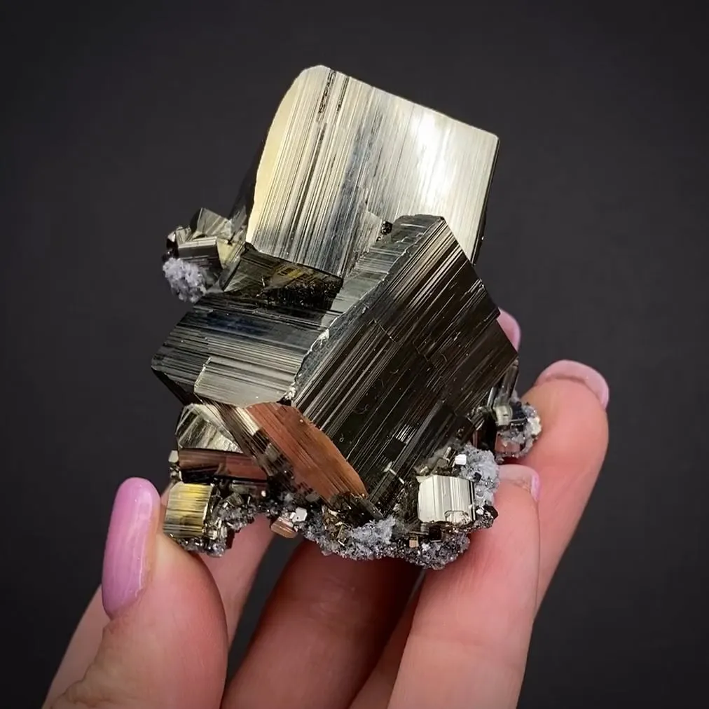 Pyrite with Quartz image