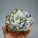 Pyrite with Quartz, Galena - image 1