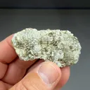Pyrite with Quartz on Fluorite - image 2