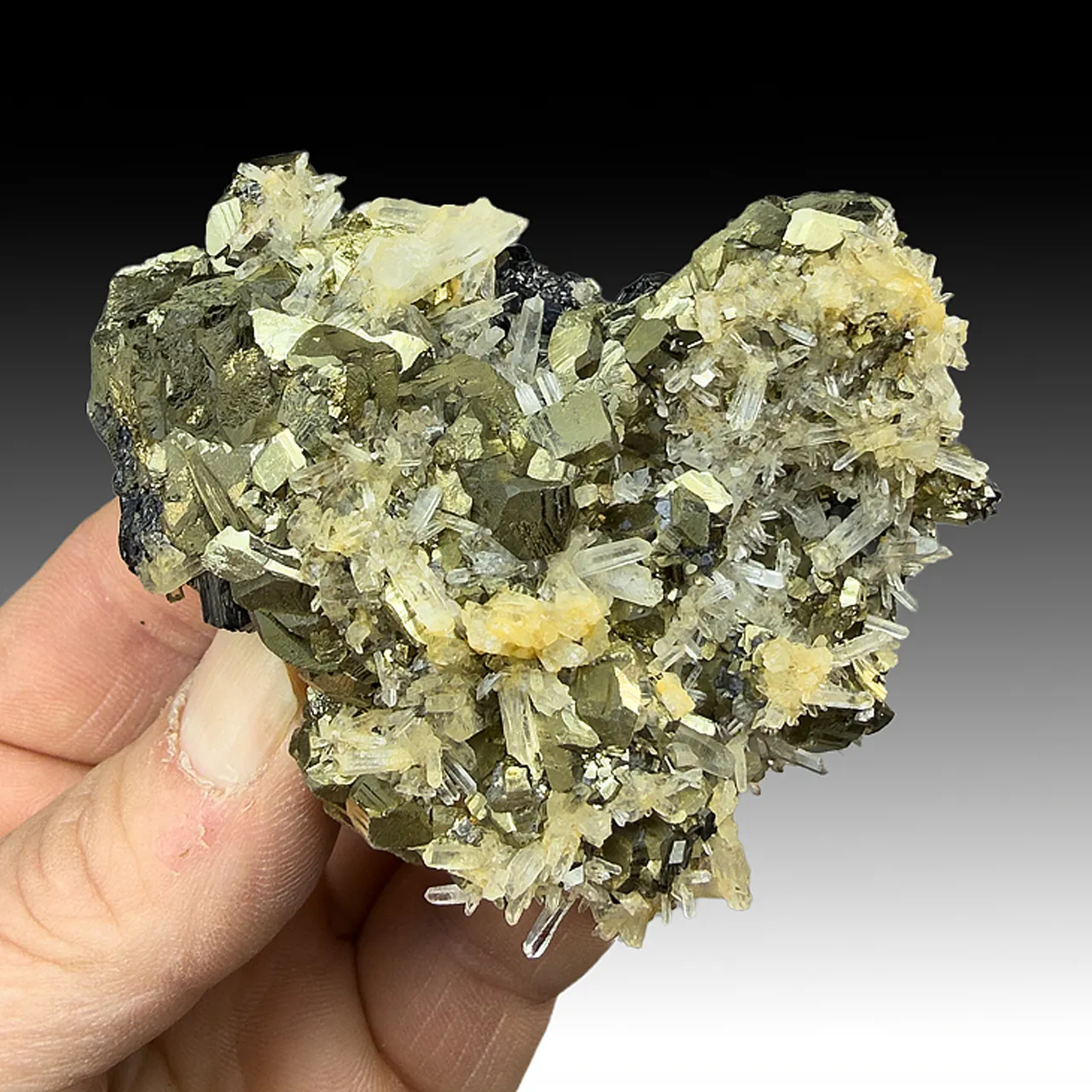 Pyrite with Quartz, Sphalerite - image 1