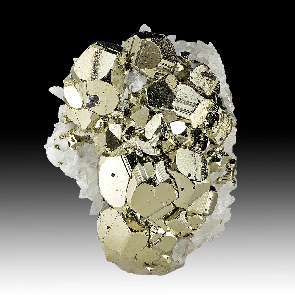 Pyrite with Quartz, Sphalerite image