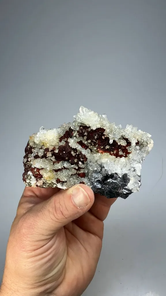 Pyrite with Quartz, Sphalerite - image 2
