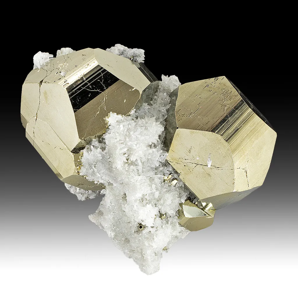 Pyrite with Quartz, Sphalerite image
