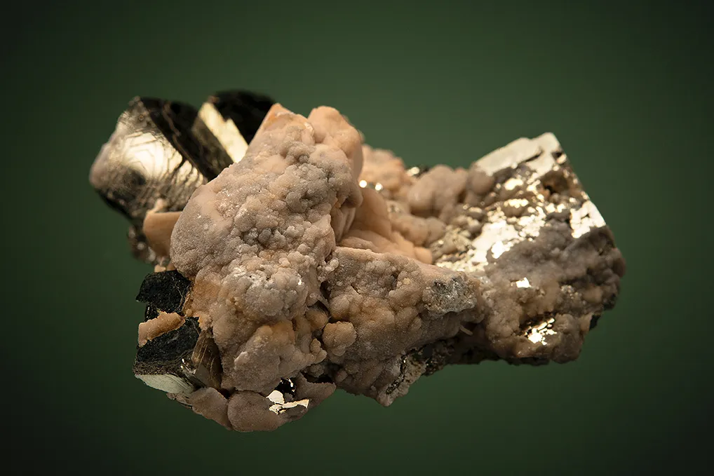 Pyrite with Rhodochrosite - image 4