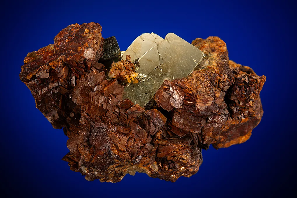 Pyrite with Siderite image