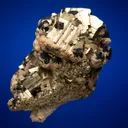 Pyrite with Siderite and Galena - image 3