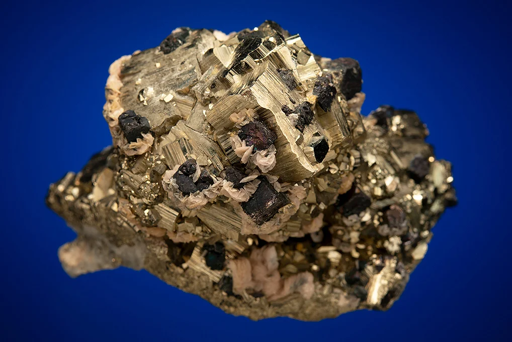 Pyrite with Siderite and Galena - image 4