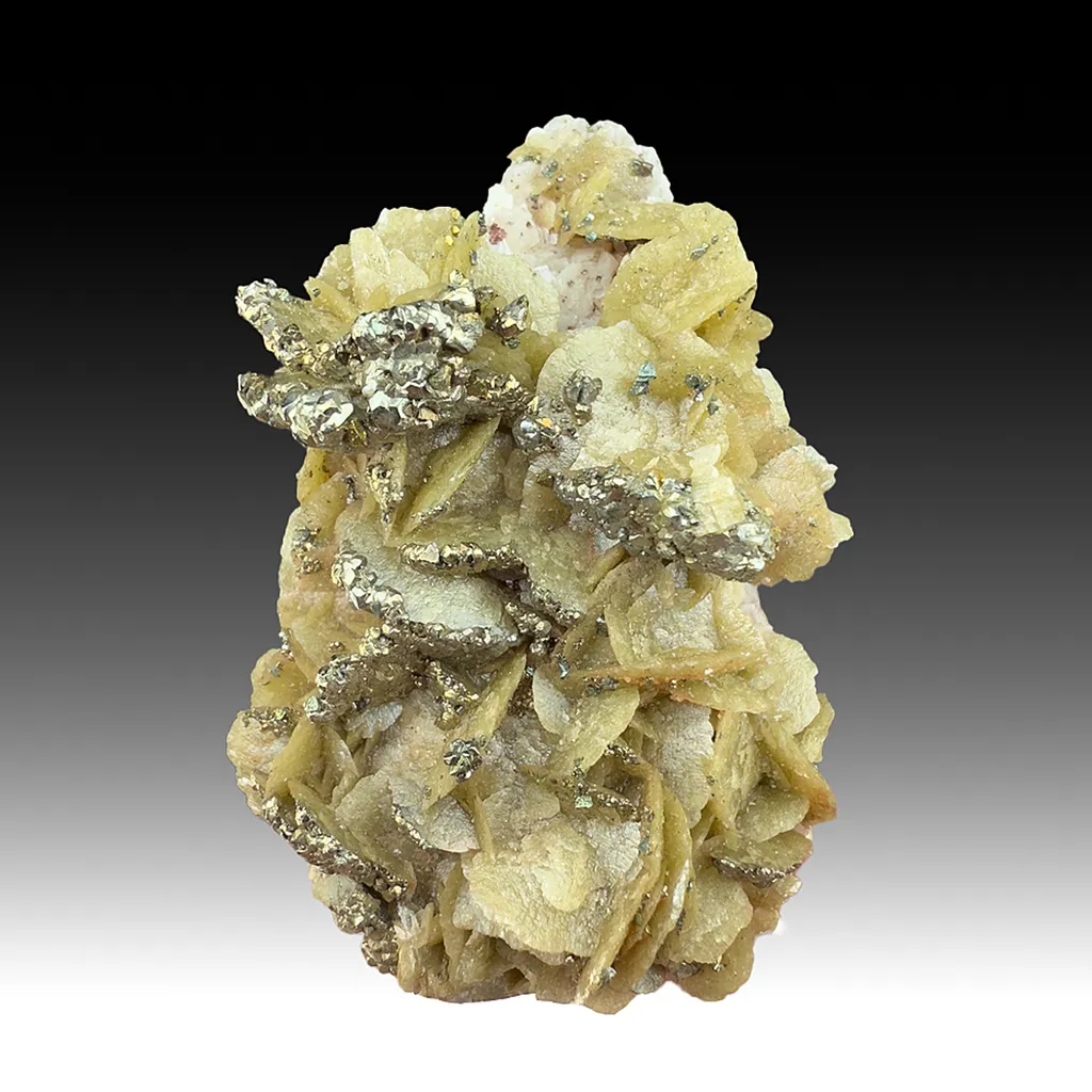Pyrite with Siderite image