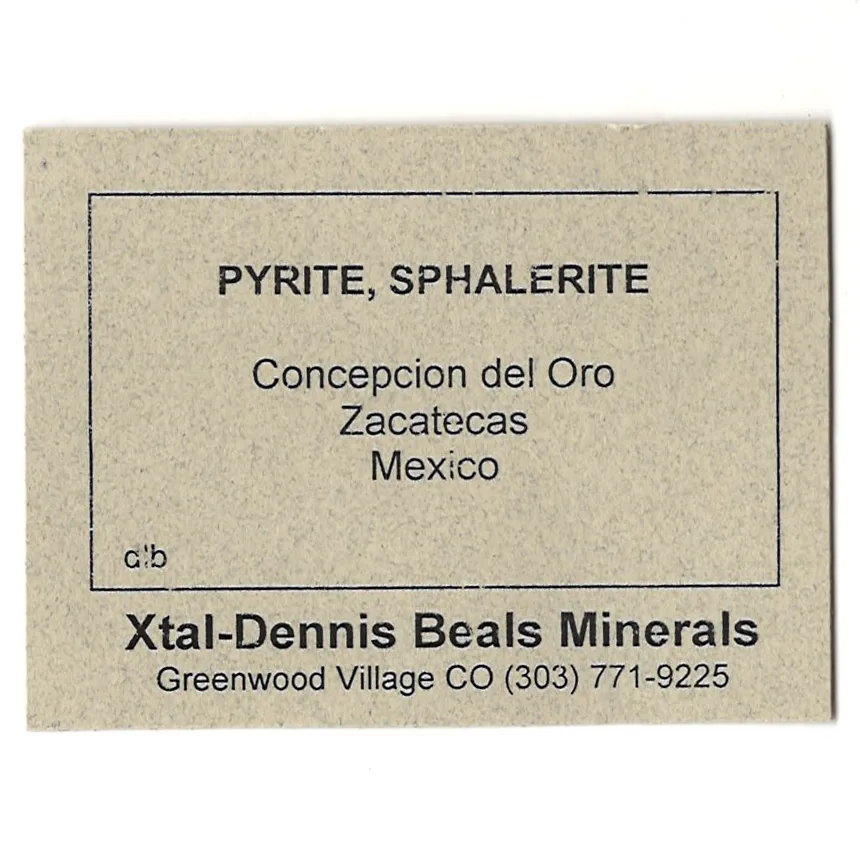 Pyrite with Sphalerite and Calcite - image 5
