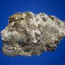 Pyrite with Sphalerite, Gold and Hessite - image 4