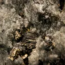 Pyrite with Sphalerite, Gold and Hessite - image 3