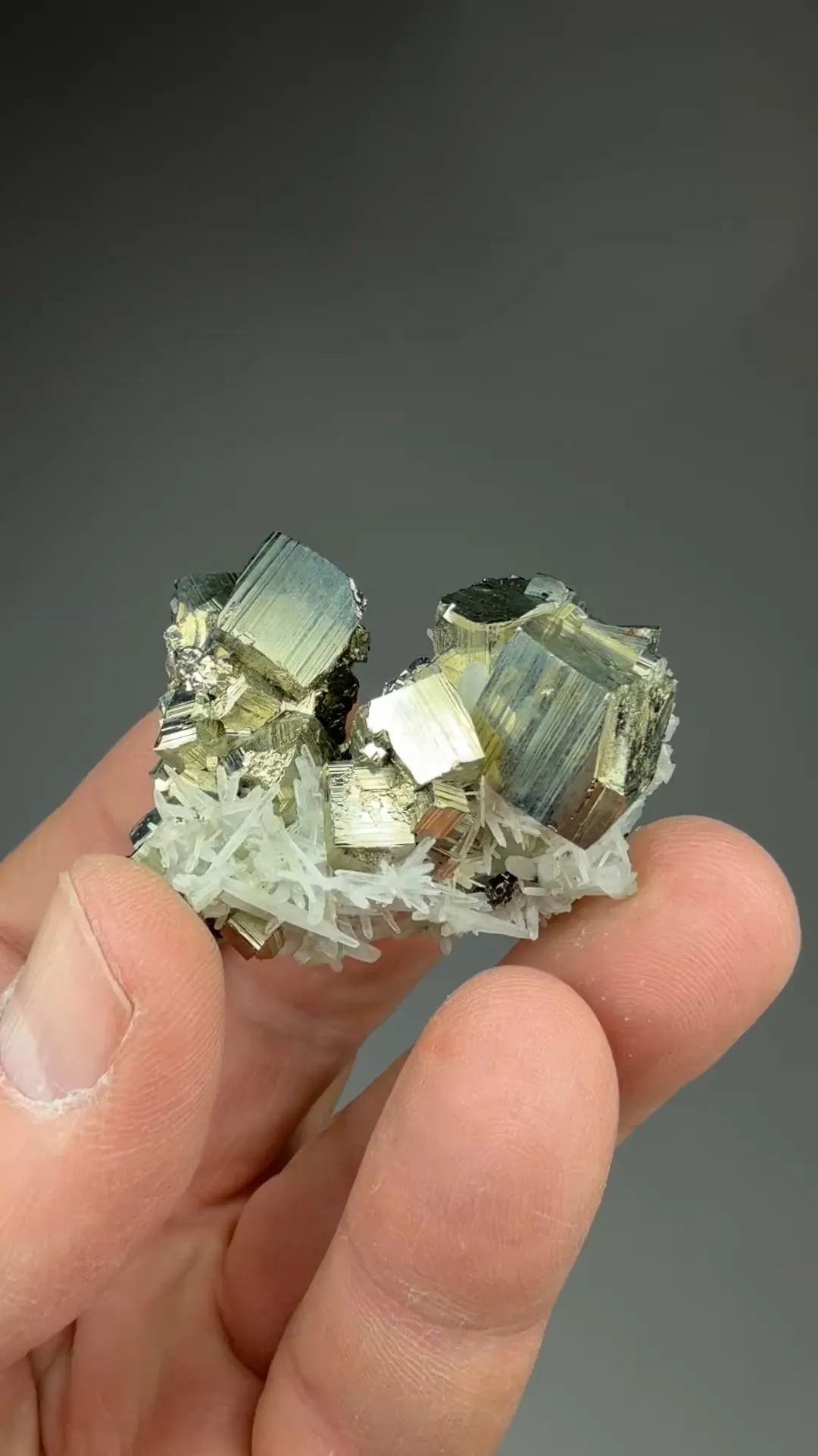 Pyrite with Sphalerite, Quartz - image 2
