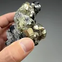 Pyrite with Sphalerite, Quartz - image 2