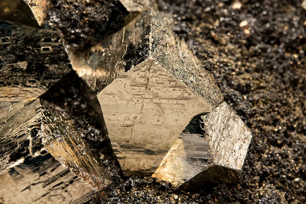 Pyrite with Tetrahedrite - image 2
