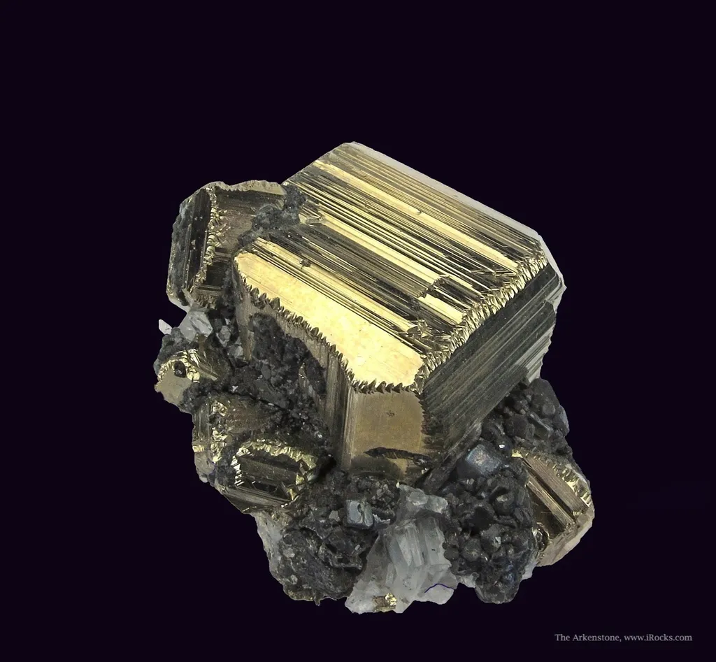 Pyrite With Tetrahedrite image