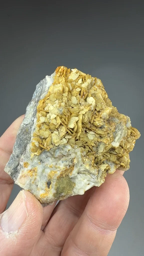 Pyroaurite from Långban Mine, Värmland County, Sweden - image 2