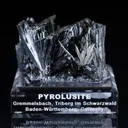 Pyrolusite from Germany, Baden-Württemberg, Gremmelsbach - image 2