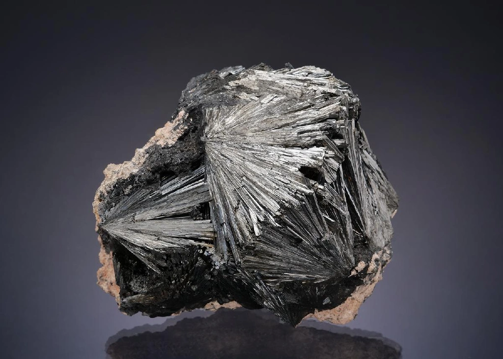 Pyrolusite from Gremmelsbach, Baden-Württemberg, Germany image