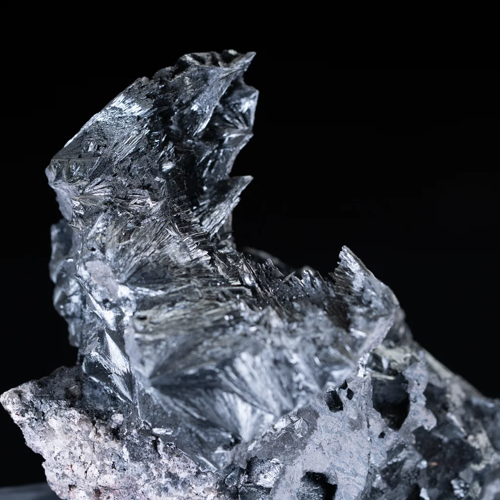 Pyrolusite from Gremmelsbach, Baden-Württemberg, Germany image