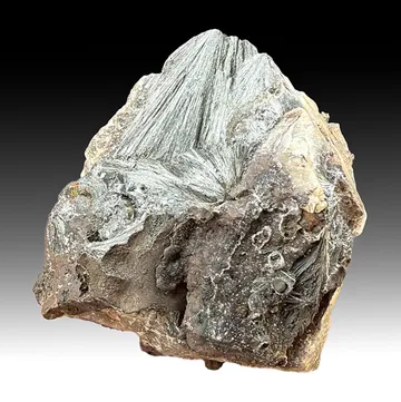 Pyrolusite from Jáchymov ore district, Karlovy Vary Region, Czech Republic