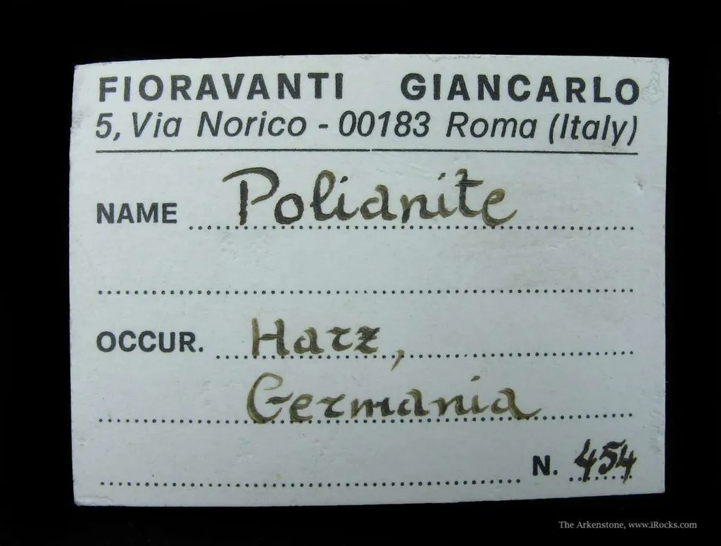 Pyrolusite Var. Polianite - image 5