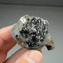 Pyrolusite with Barite - image 2