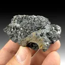 Pyrolusite with Barite - image 1