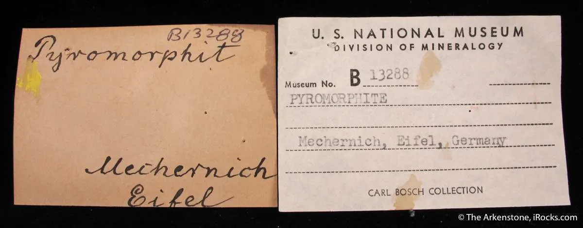 Pyromorphite (1907, ex. Bosch) - image 5