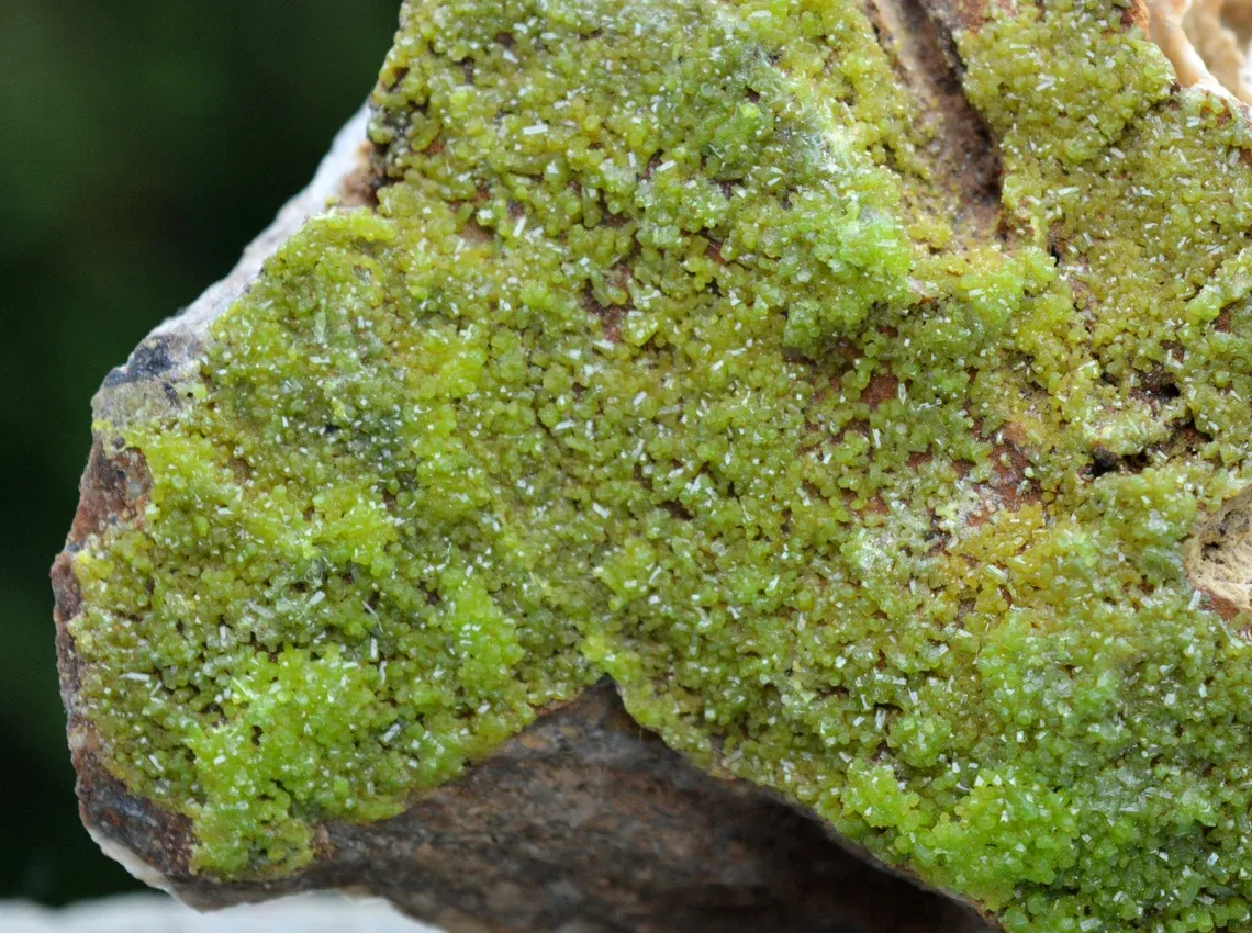 Pyromorphite - 217 grams - M'Fouati District, Bouenza Department, Congo - image 2
