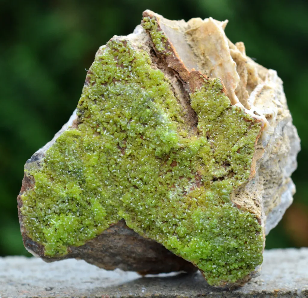 Pyromorphite - 217 grams - M'Fouati District, Bouenza Department, Congo image