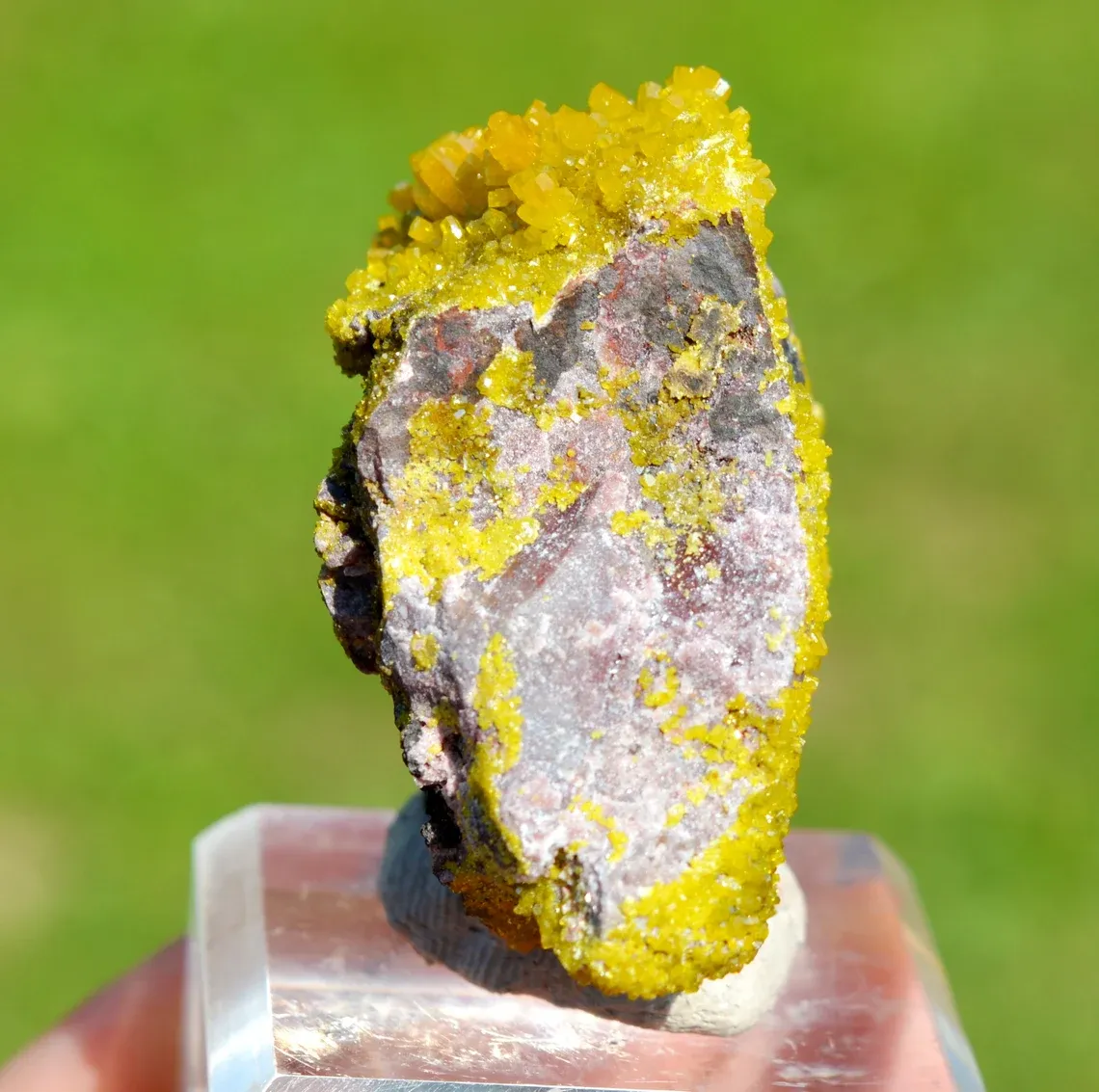 Pyromorphite 75 grams - M'Fouati District, Bouenza Department, Congo - image 3