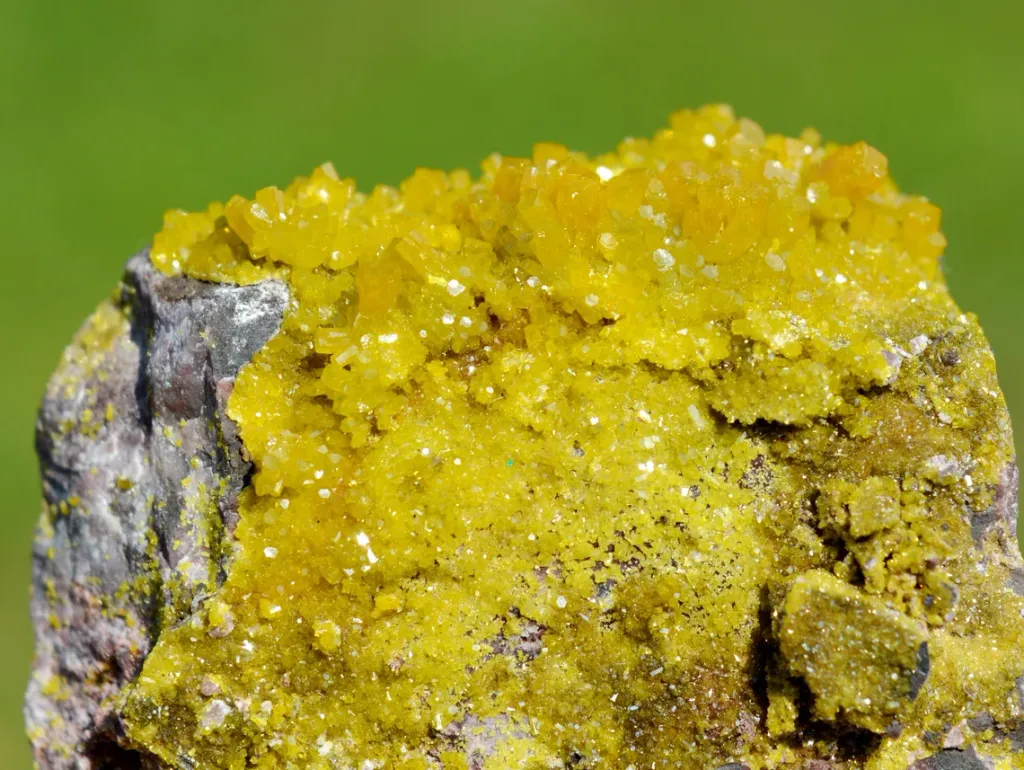 Pyromorphite 75 grams - M'Fouati District, Bouenza Department, Congo - image 5