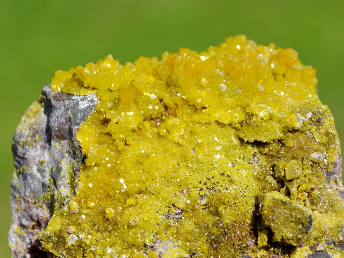 Pyromorphite 75 grams - M'Fouati District, Bouenza Department, Congo - image 5