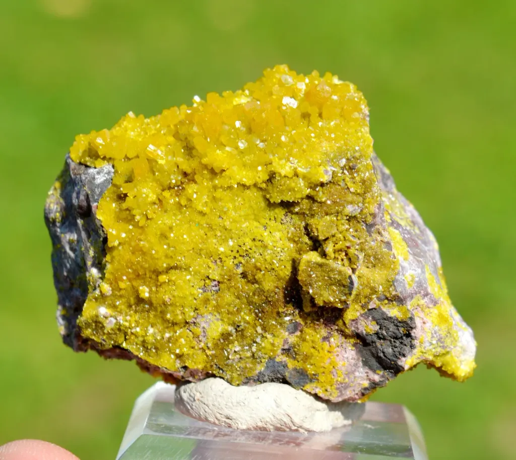 Pyromorphite 75 grams - M'Fouati District, Bouenza Department, Congo image