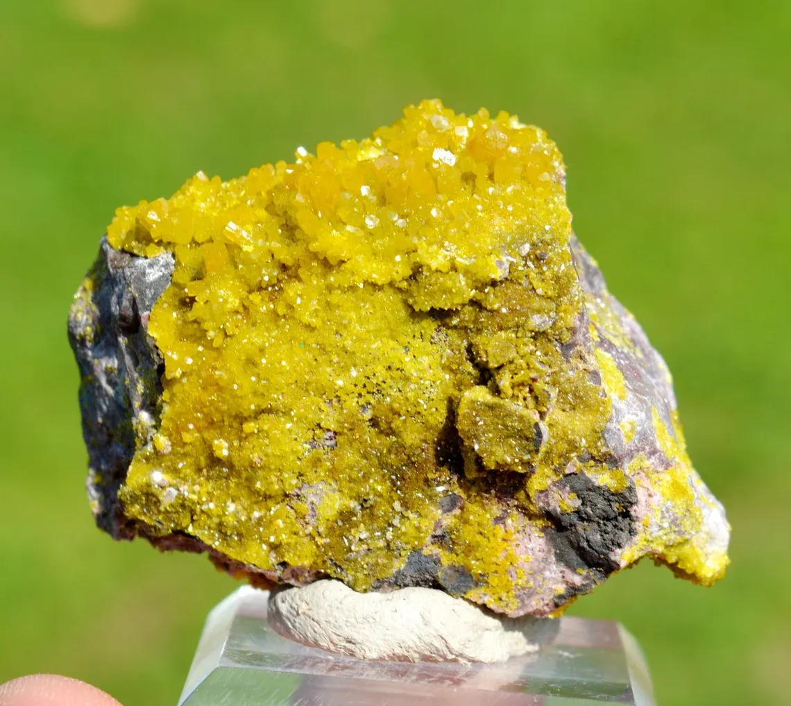 Pyromorphite 75 grams - M'Fouati District, Bouenza Department, Congo - image 1