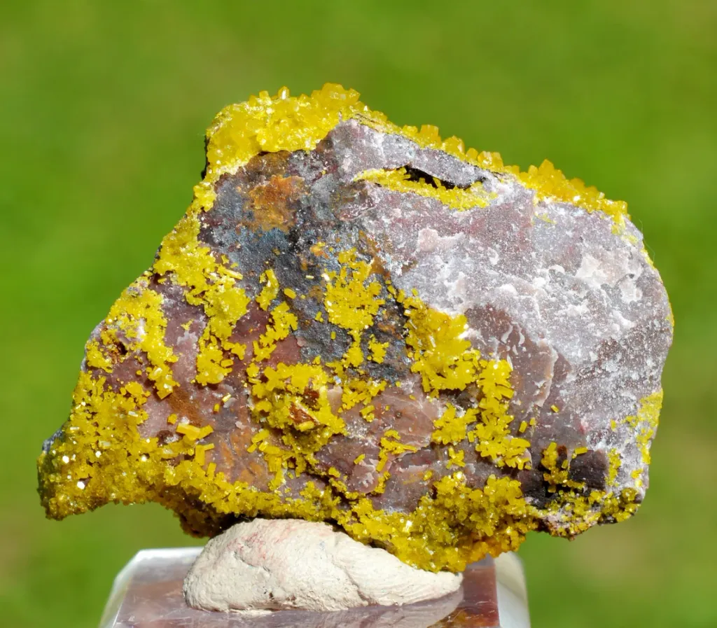 Pyromorphite 75 grams - M'Fouati District, Bouenza Department, Congo - image 2