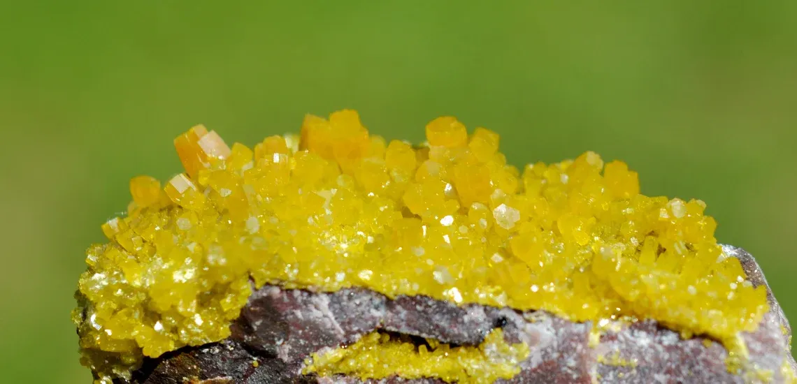 Pyromorphite 75 grams - M'Fouati District, Bouenza Department, Congo - image 6