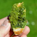 Pyromorphite 83 grams - Le Rossignol Mine, Chaillac Mines, Chaillac, Le Blanc, Indre, France - image 1