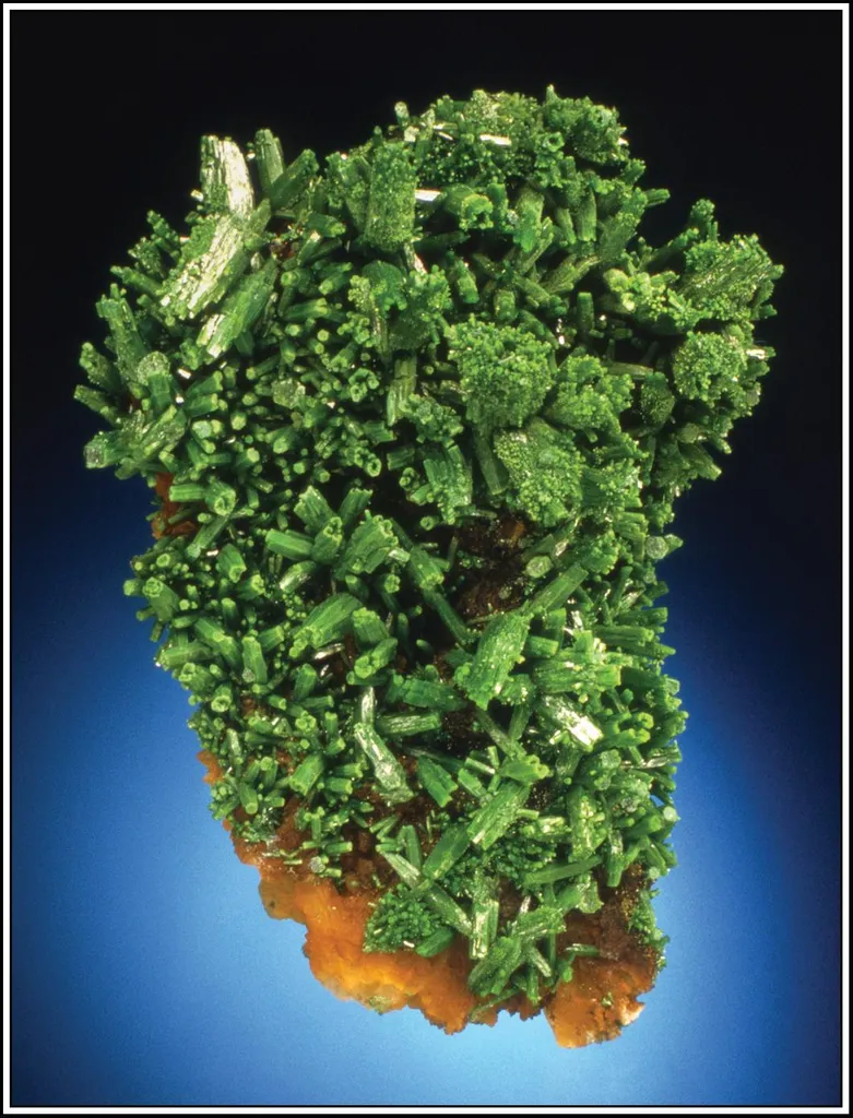 Pyromorphite, Barite image