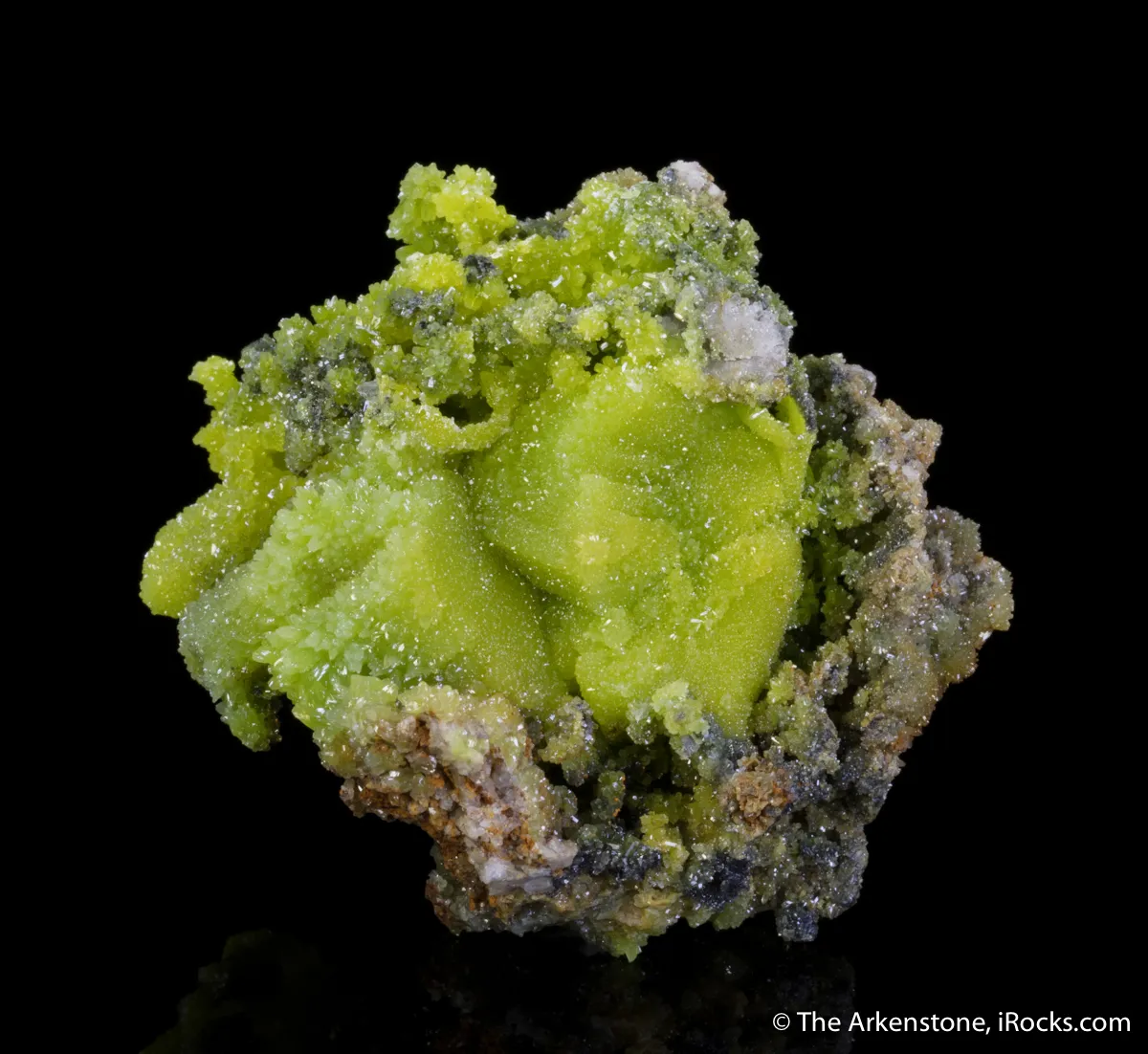 Pyromorphite cast after Cerussite - image 3