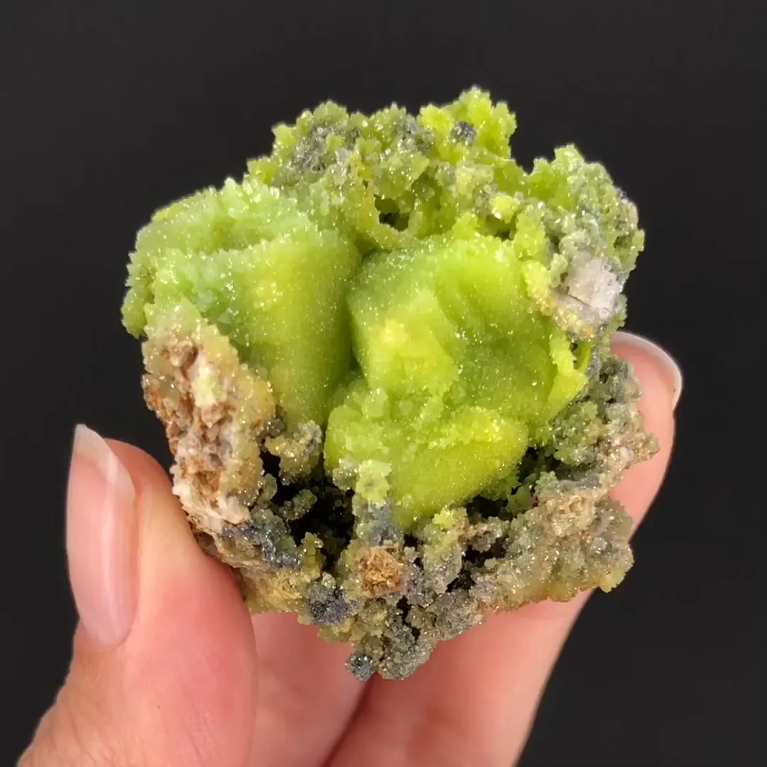Pyromorphite cast after Cerussite - image 1