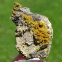 Pyromorphite & Cerussite 250 grams - Nuizière (Nuissière Mine), Chénelette, Rhône, France - image 1