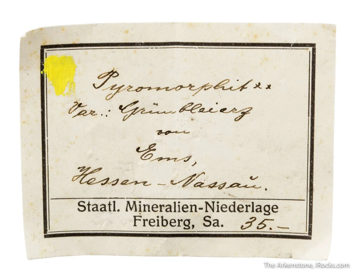 Pyromorphite (circa 1830's) - image 6