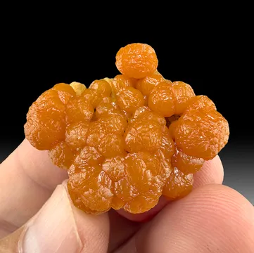 Pyromorphite from 9 level, Bunker Hill Mine, Idaho, USA